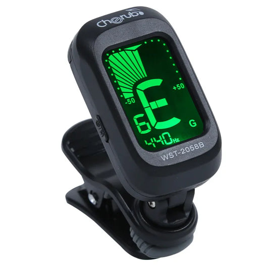Cherub WST-2058B Clip-Tuner |Chromatischer Stimmgeraet fuer Gitarre-Bass-Violine & Ukulele-10.webp