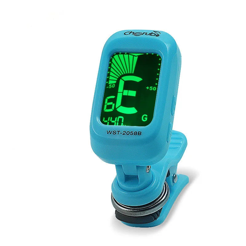 Cherub WST-2058B Clip-Tuner Chromatischer Stimmgeraet fuer Gitarre-Bass-Violine & Ukulele-13.webp