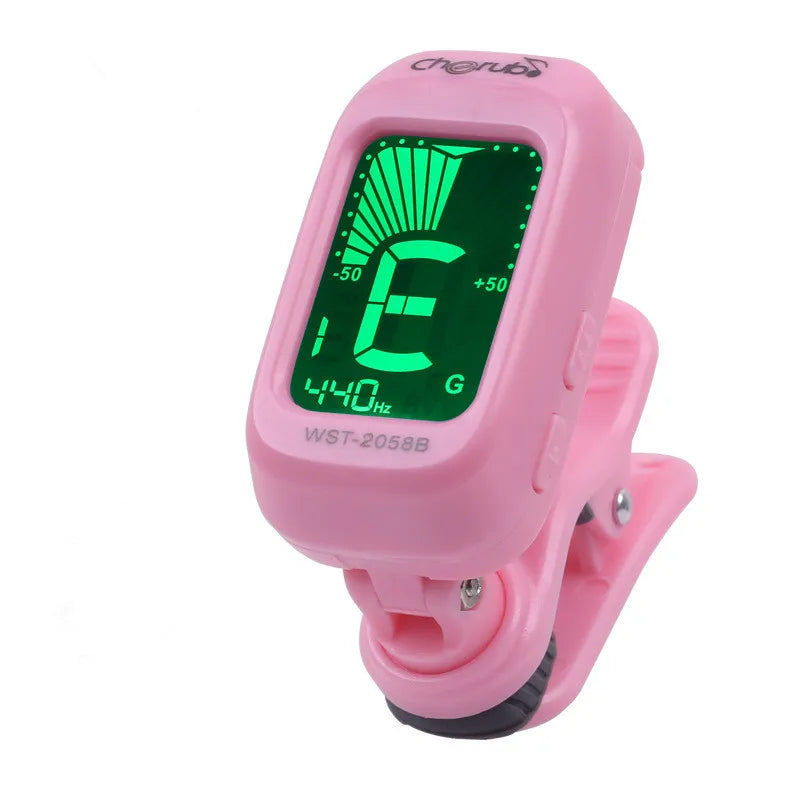 Cherub WST-2058B Clip-Tuner Chromatischer Stimmgeraet fuer Gitarre-Bass-Violine & Ukulele-14.webp