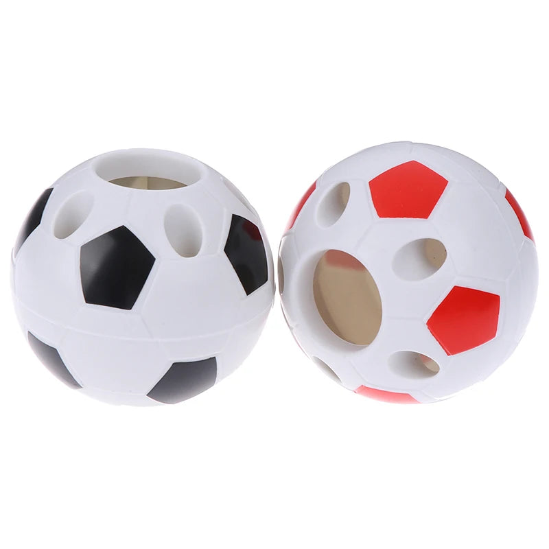 Fussballfoermiger Zahnbuersten- und Stiftehalter – Sportliches Design fuer Zuhause & Buero-07.webp