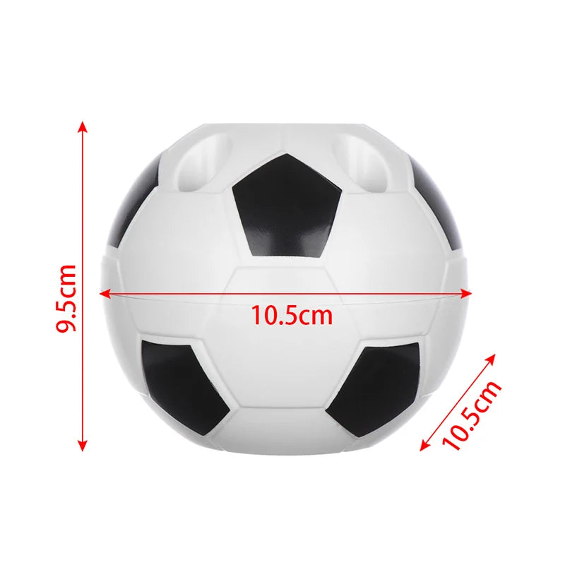 Fussballfoermiger Zahnbuersten- und Stiftehalter – Sportliches Design fuer Zuhause & Buero-08.webp