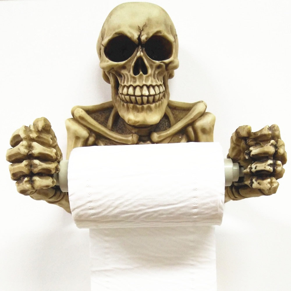 Gothic Skull Toilettenpapierhalter – Einzigartige Badezimmerkunst mit Totenkopf-Design-11.jpg