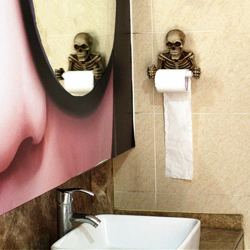 Gothic Skull Toilettenpapierhalter – Einzigartige Badezimmerkunst mit Totenkopf-Design-13.jpg