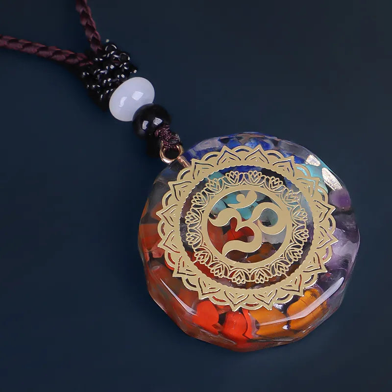 Chakra Anhänger Halskette für Meditation und Heilung