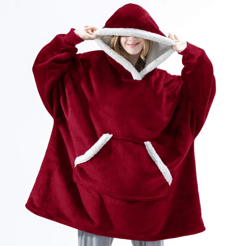 Winterkapuzendecke