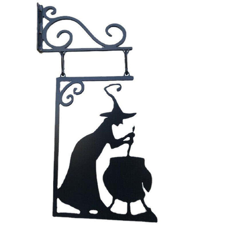 Hexen-Logo Metallschild_Mystische Wandkunst aus Eisen fuer Halloween-Dekorationg-11.jpg