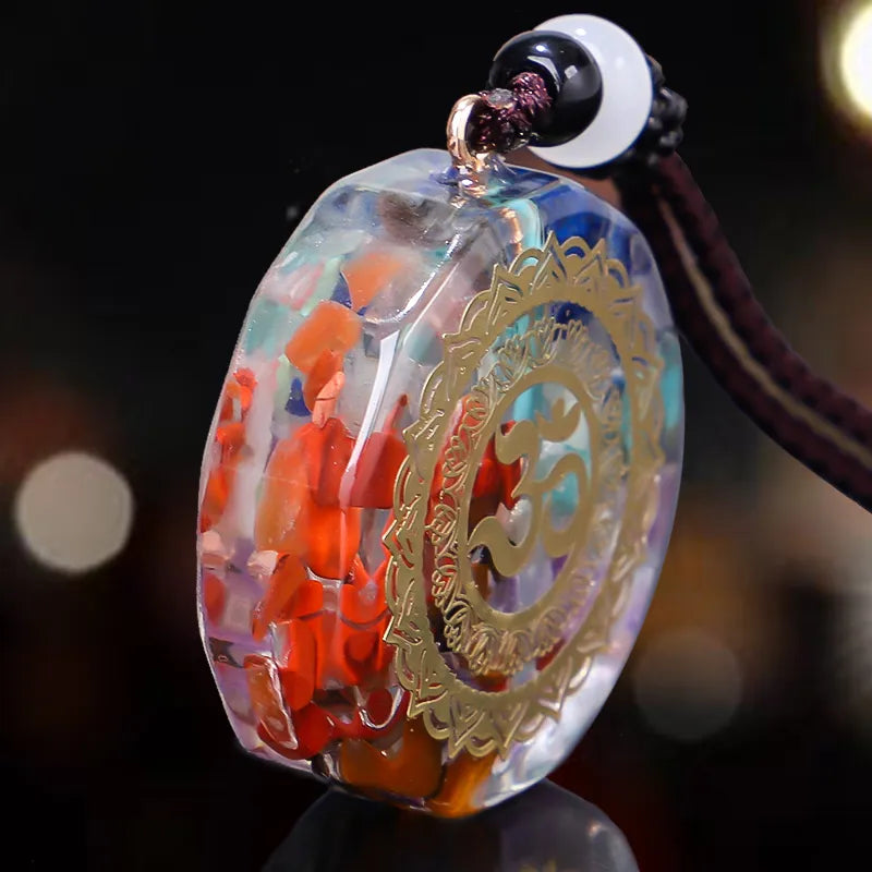 Chakra Anhänger Halskette für Meditation und Heilung