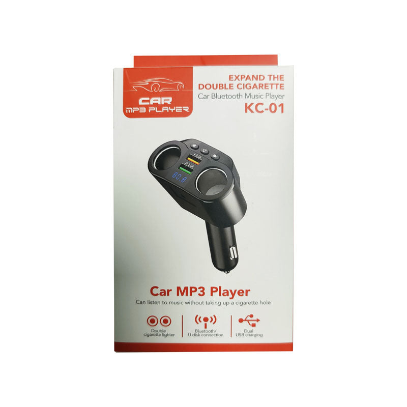 KC-01 Pro Auto Ladegerät & Bluetooth FM Transmitter mit Digitalanzeige & QC3.0 Schnellladung-12.jpg