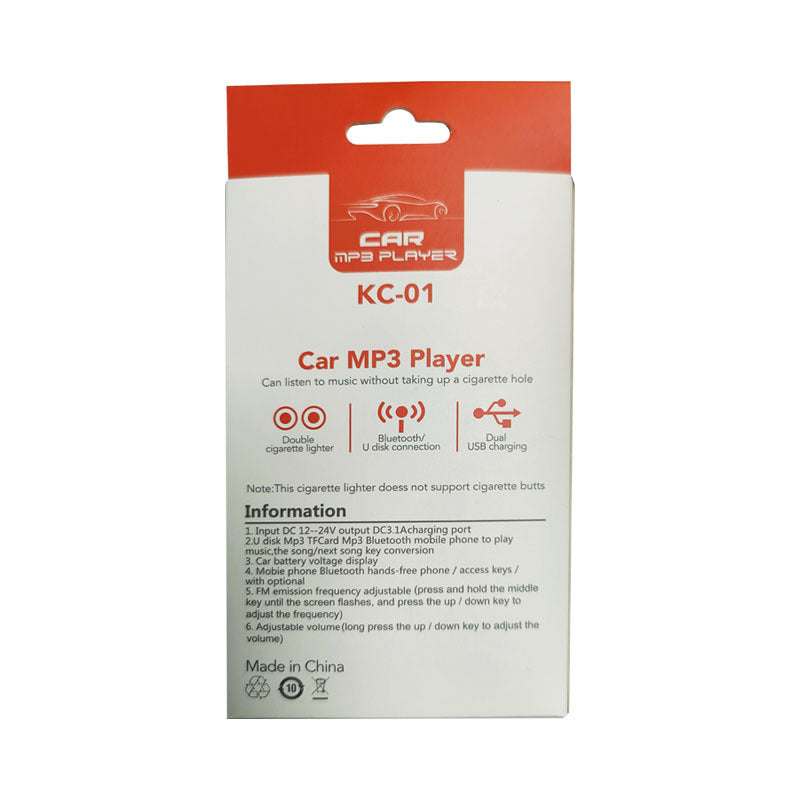 KC-01 Pro Auto Ladegerät & Bluetooth FM Transmitter mit Digitalanzeige & QC3.0 Schnellladung-13.jpg