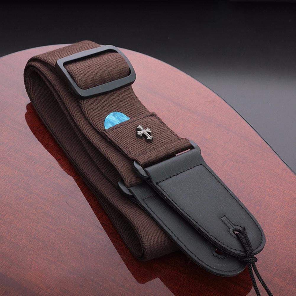 Vintage Cross Personality E-Gitarrengurt mit Pick-Tasche-8.jpg