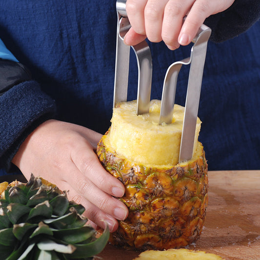 Edelstahl-Ananas-Handfleischextraktor - Einfache Zubereitung von frischem Ananasfleisch-7.jpg