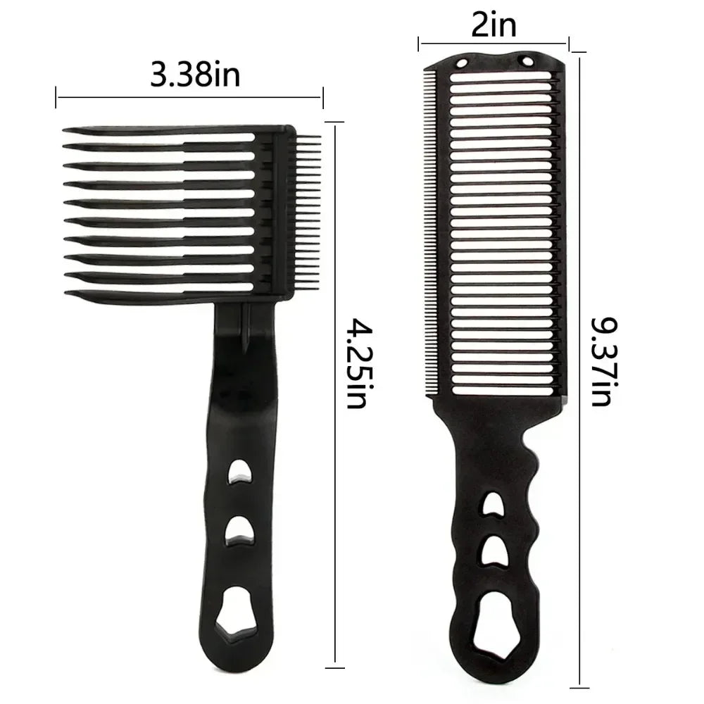 2 Stueck Upgrade Friseur Flat Top Haarschnitt Kaemme-10.jpg