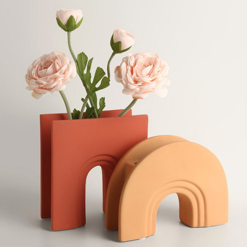 Nordic Keramik Vase - Kreative Wohnzimmer Dekoration-5.jpg