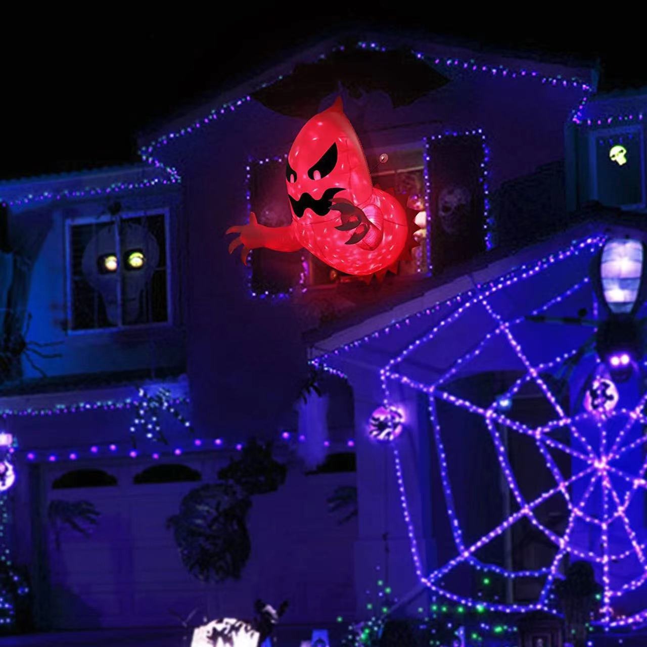 "SpecterGlow" Riesiger Leuchtender Halloween-Geist - Verwandeln Sie Ihren Außenbereich in ein unheimliches Fest der Dunkelheit-9.jpg