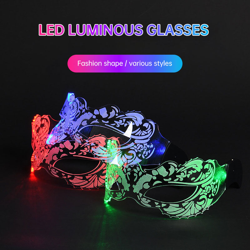 Luminiscent GlowWave LED-Leuchtbrillen - Bringen Sie mit diesen leuchtenden, farbwechselnden Brillen Ihre Persönlichkeit zum Strahlen und setzen Sie ein mutiges Statement in der Welt des Stils und der Unterhaltung-15.jpg