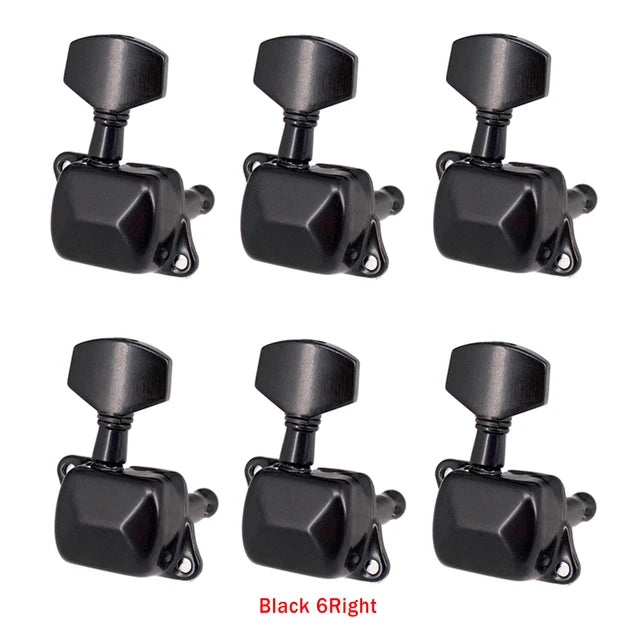 6 PCS Gitarre Seiten Tuning Pegs Tuner Semi-geschlossen Tuner Maschine Köpfe für Elektrische Gitarre Folk Akustische Gitarre Tuning pegs 3L 3R-15.jpg