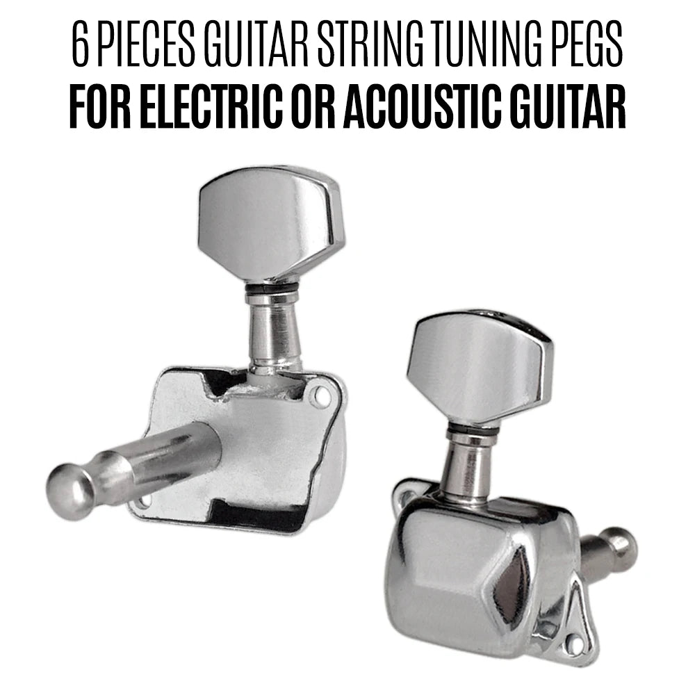 6 PCS Gitarre Seiten Tuning Pegs Tuner Semi-geschlossen Tuner Maschine Köpfe für Elektrische Gitarre Folk Akustische Gitarre Tuning pegs 3L 3R-9.jpg