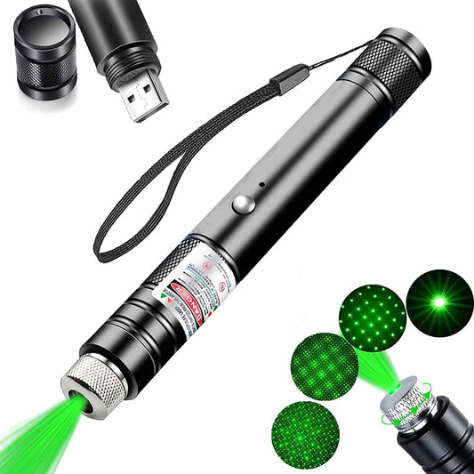 USB Direct Charging Laser Flashlight - High Power Outdoor Gypsophila Laser Light-14.jpg