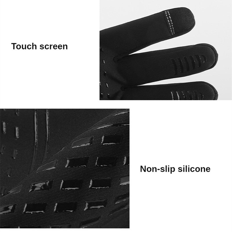 SturmHalt™-Mit der Touchscreen-Funktion können Sie Ihr Smartphone bedienen, ohne die Handschuhe ausziehen zu müssen.Diese Handschuhe wurden für Männer und Frauen entwickelt, die aktiv bleiben möchten, egal bei welchem Wetter.