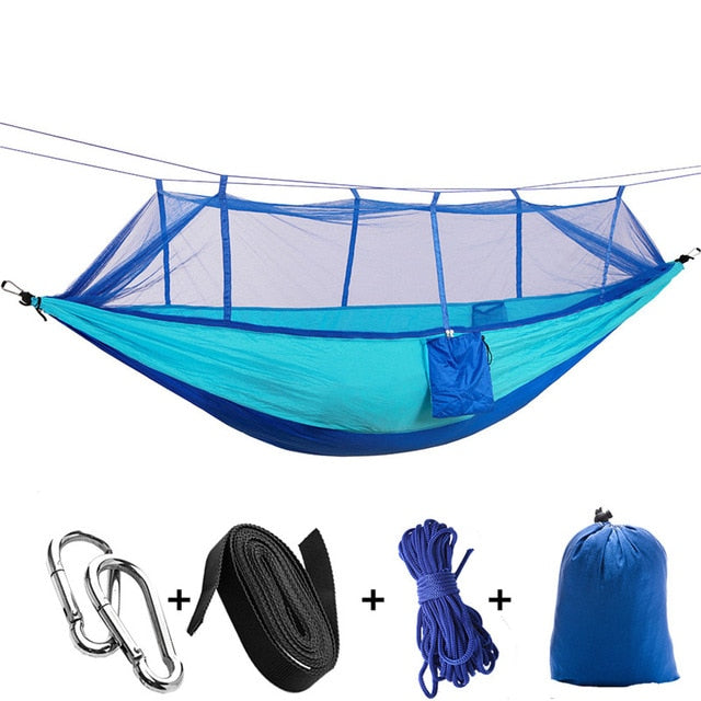 Premium outdoor parachute cloth hammock