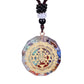 Chakra Anhänger Halskette für Meditation und Heilung