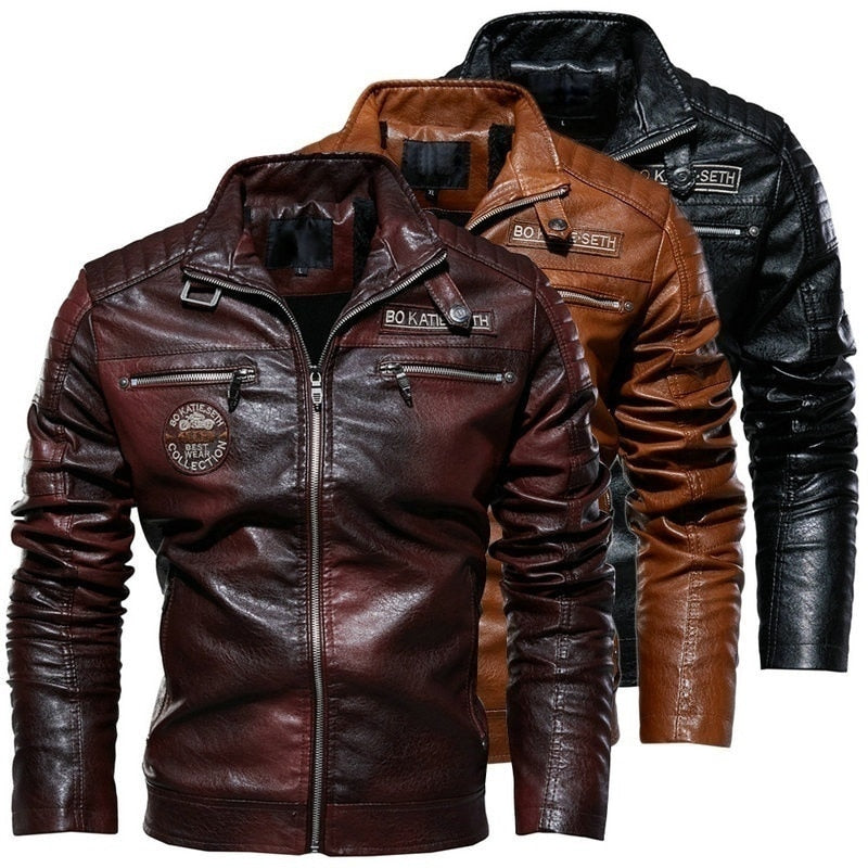 Herren Lederjacke mit Reißverschluss – Motorradjacke in Uebergroesse fuer Herbst und Winter-17.jpg