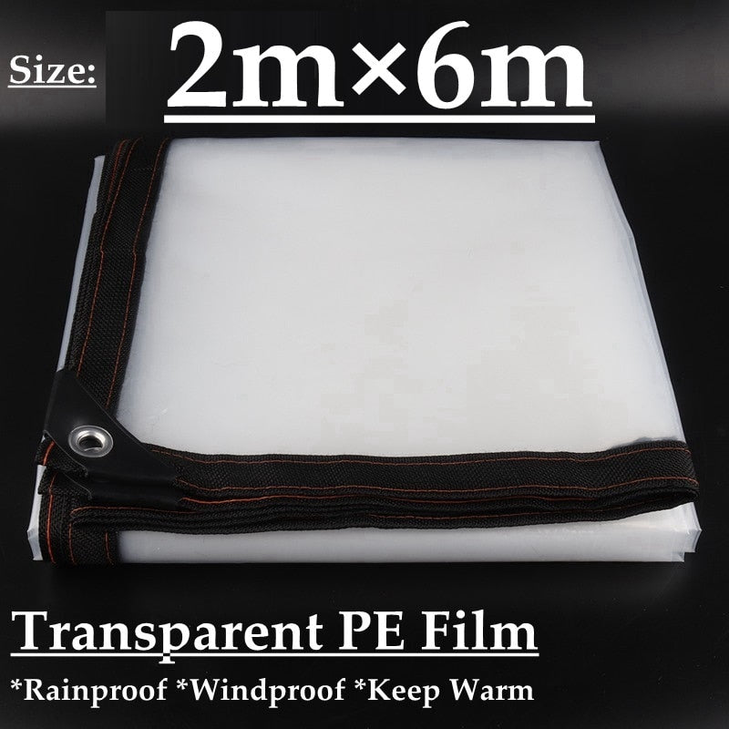 Film tarpaulin 0.12mm transparent PE
