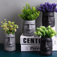 Pflanzen Dekor Kopf Blumentopf Sukkulenten Schüssel Moai Kopf Pflanzer Gesicht Blume Vase Harz Moai Blumentopf Sukkulenten Töpfe Büro