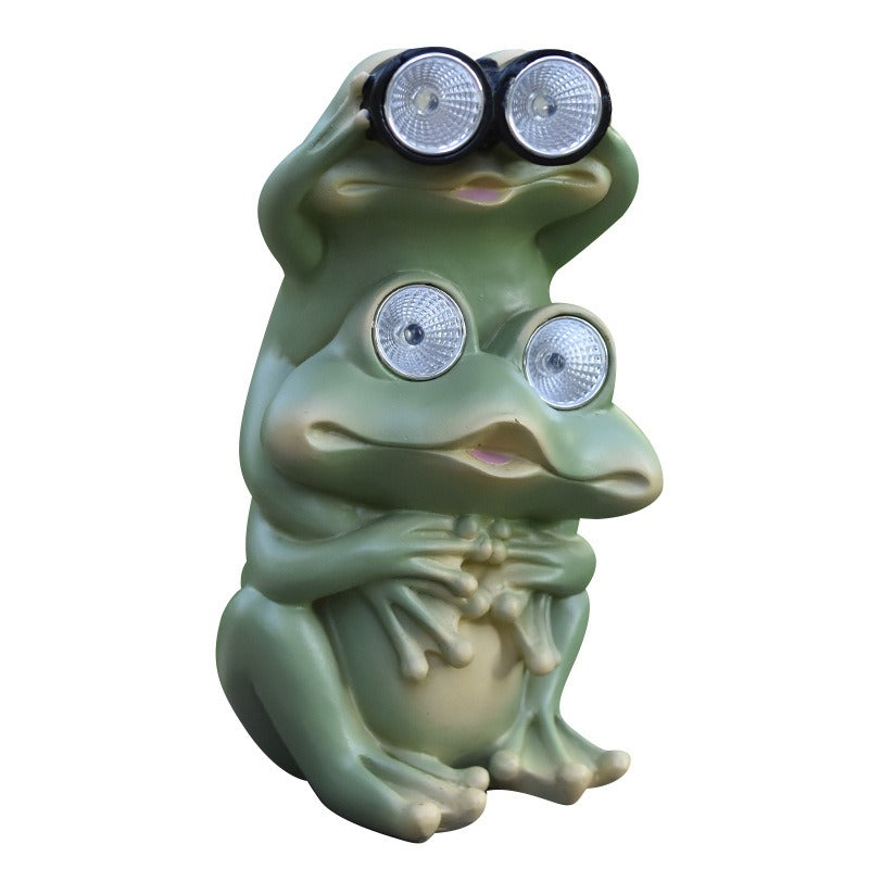 Solarbetriebener Frosch oder Igel aus Kunstharz – Charmante Garten-Deko mit Solarlicht-02.jpg