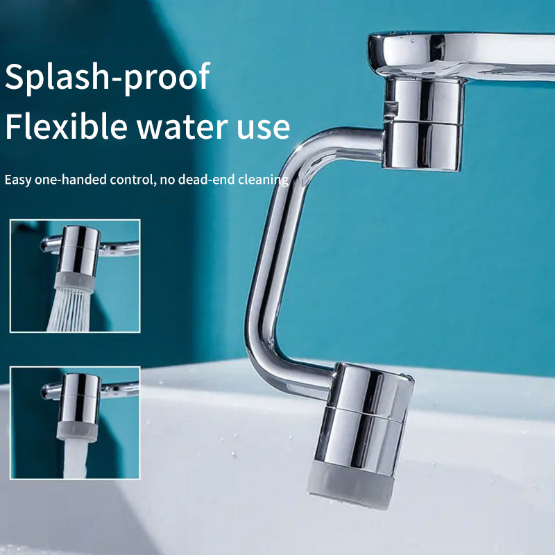Edelstahl 180 Grad mechanische Arm Universal Rotation Wasserhahn-04.jpg