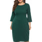 Elegantes Plus Size Bell Sleeve Etuikleid-15.jpg