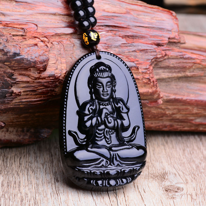 Natürlicher Obsidian Buddha Glücksamulett-Anhänger-6.jpg