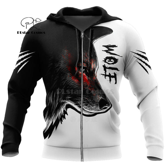 Hoodie-"Wolf Printed" Hoodie - Ihr ultimatives Statement für Stil und Komfort-10.jpg