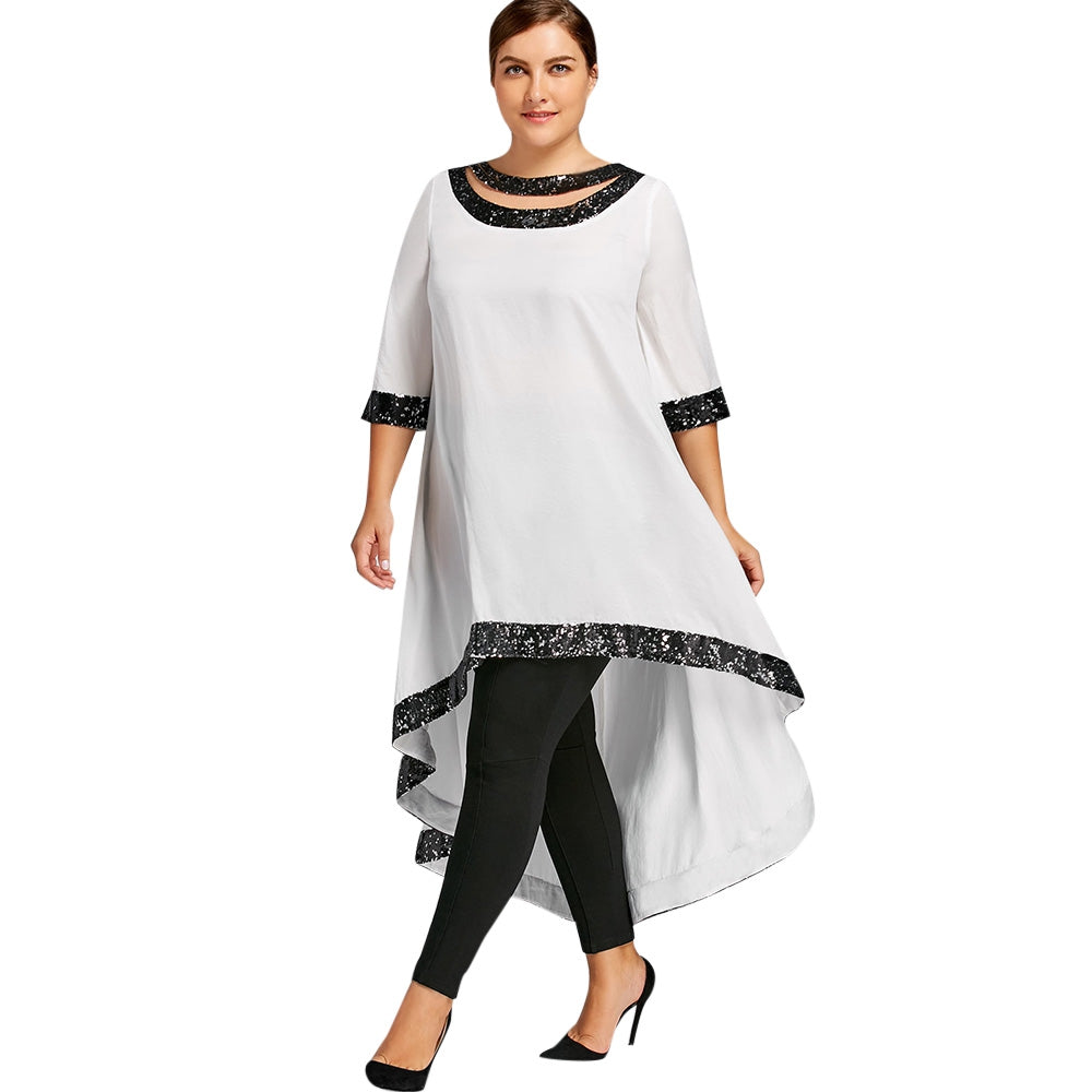 Elegantes Plus Size Dip Hem Kleid mit Paillettenbesatz fuer besondere Anlaesse-03.jpg