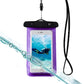 Swimming Transparent Wasserdichtes Telefon-Gehäuse